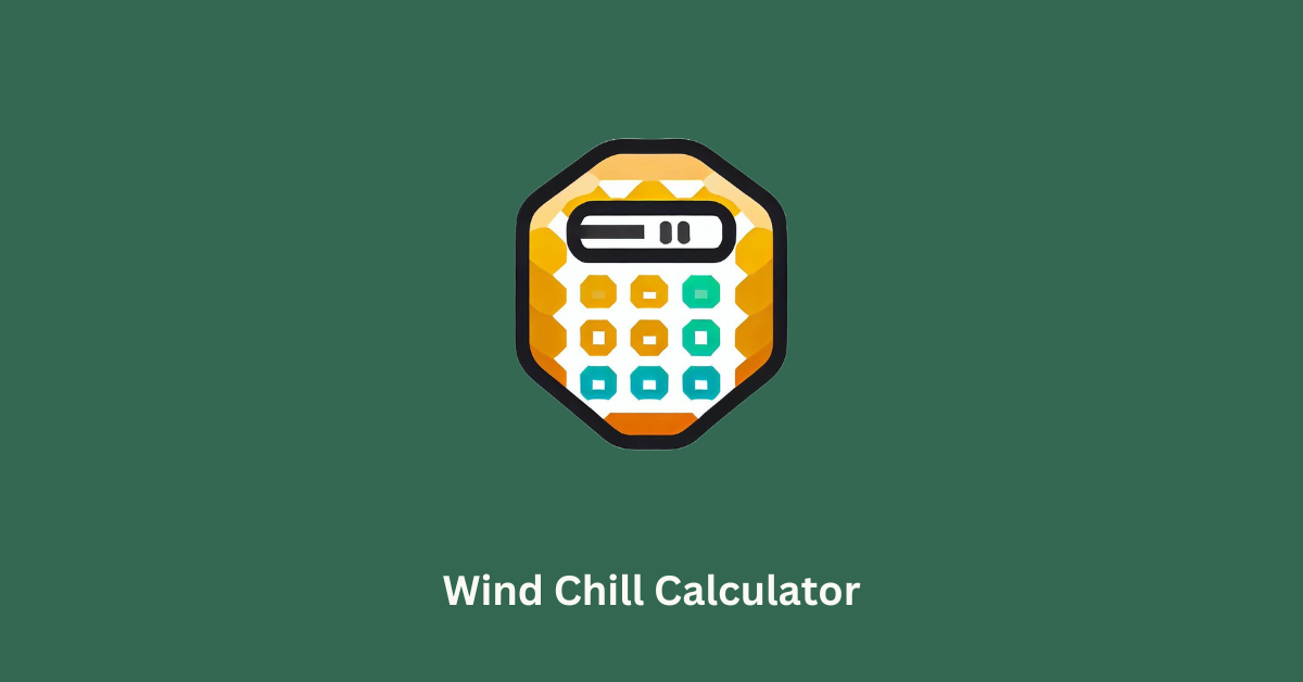 Wind Chill Calculator Calculator Hive